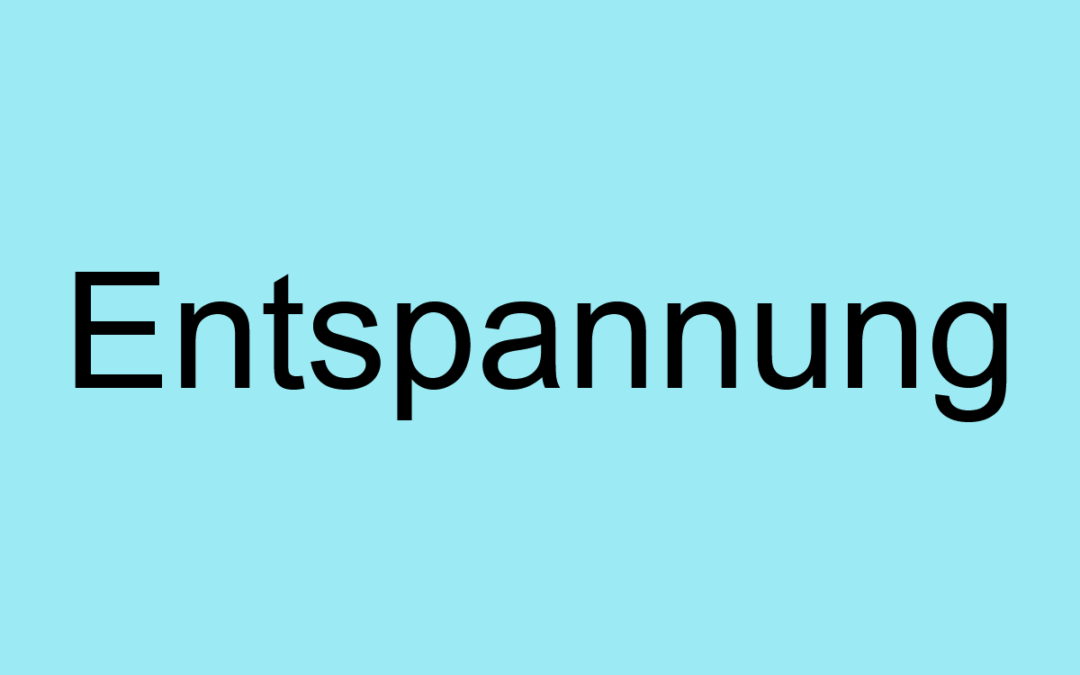 Progressive Entspannung