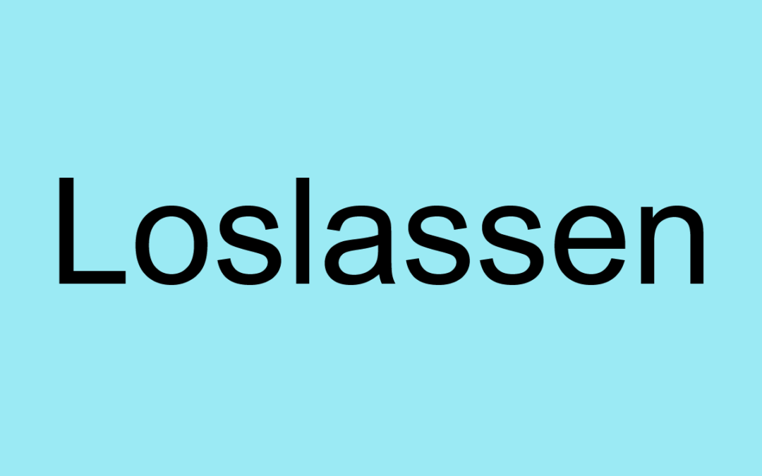 Gedanken Loslassen